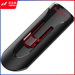 闪迪（SanDisk） 酷悠CZ600高速USB3.0电脑加密U盘 车载办公优盘 推拉时尚高端闪存盘 32GB