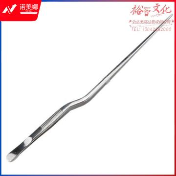冰禹 BYA-562 不锈钢枪状镊子 植物组培弯镊子 耳鼻喉镊子 30cm(精品)（2个起订） (
