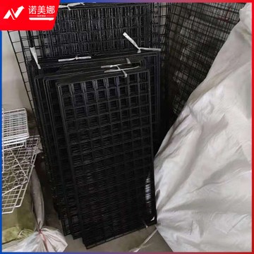 网片铁丝网格照片墙置物架铁艺装饰相框背景墙饰品展示架挂墙铁架黑色网格片/装饰铁网（35*35）三张起售
