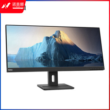 联想 thinkvision29英寸21:9超宽带鱼屏 IPS 原生滤蓝光 90Hz 升降旋转 可分屏 音箱 商务办公显示器E29w-20