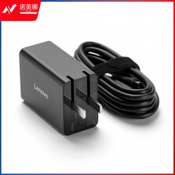 联想(Lenovo)原装笔记本快充充电器Thinkpad X1/X270/E480电脑电源适配器含1.8米type-c口红电源线65W PJ.861