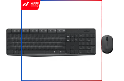 罗技(Logitech) MK235 办公键鼠套装 无线键盘鼠标电脑笔记本 防泼溅防褪色防指纹设计