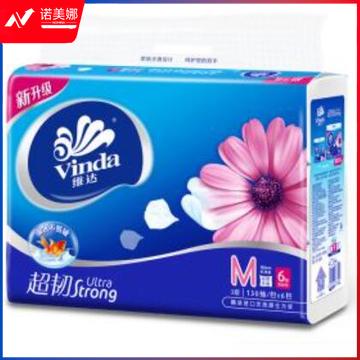 维达 超韧软抽纸 V2252 软抽 3层 130抽/包 6包/提 160MM*195MM DBJ202302041355190 JDXC202302090709518