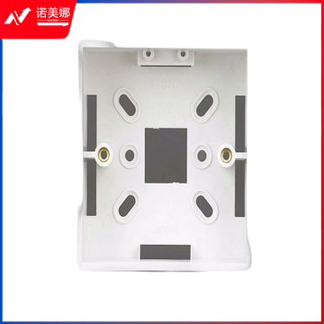正泰 CHNT 开关插座86型明装盒 NEH1-201 塑料明盒明装底盒86型明盒 DBJ202302171638380