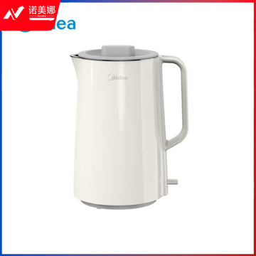 美的(Midea)电水壶 不锈钢开水壶 热水壶 1.5L SH15NS
