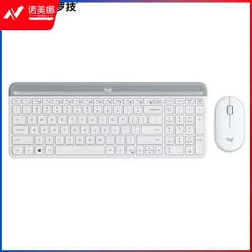 罗技 MK470 键鼠套装 无线键盘鼠标全尺寸超薄 无线2.4G接收器 DBJ202304181444087