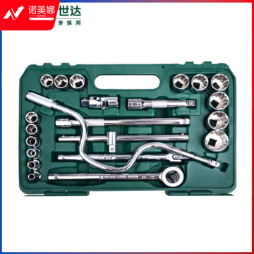 世达(SATA)22件12.5MM系列英制套筒组套 货号09088 DBJ202304131426590