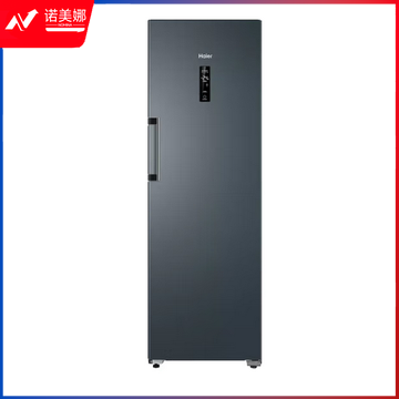 海尔(Haier)立式冰柜家用抽屉式侧开门单门冰箱母乳保鲜深冷急速冷冻柜大容量一级能效 228升6层分区228