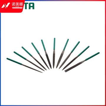 世达(SATA)10件套什锦锉5x180MM/10件套装木工搓刀双纹细齿圆杆锉刀钢锉组合 03803 DBJ202306301522019