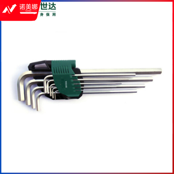 世达(SATA)9件套铬钒钢特长内六角扳手  09103A DBJ202304171313272