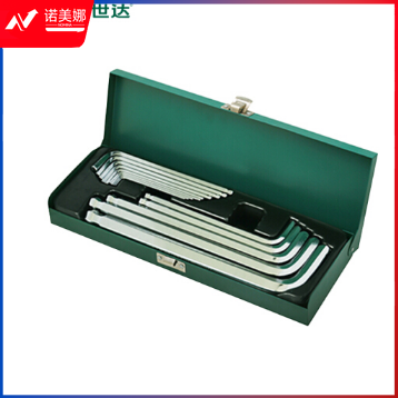 世达(SATA)14件加长球头内六角扳手组套货号09141 DBJ202306301534483