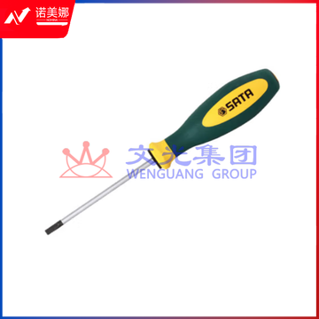 世达 63705双色柄一字形螺丝批6x200MM一字改锥 DBJ202306301517171