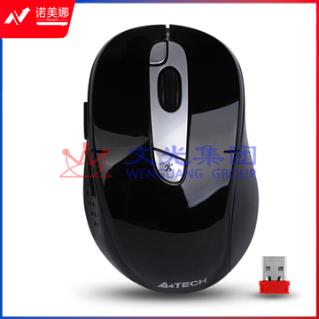 双飞燕(A4TECH) G11-570FX 鼠标 无线鼠标 办公鼠标 便携鼠标 对称鼠标 充电鼠标 DPI可调 2.4G 银黑 DBJ202301301552231