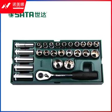 世达(SATA)工具托组套-26件12.5MM系列套筒 09915 DBJ202306301536471