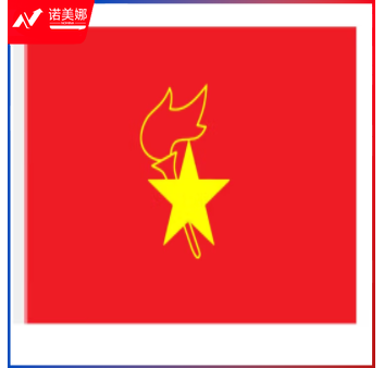 中国少先队旗 少年先锋队队旗 大队旗