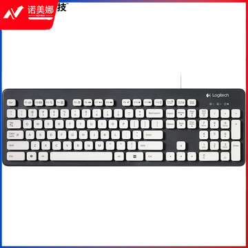 罗技(Logitech)K310  键盘 有线键盘 办公键盘 女性 防水键盘 全尺寸 黑色 DBJ2023080510245314