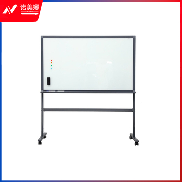 得力(deli)8739 支架式 可移动 钢化玻璃白板 90cm*180cm 强磁性  DBJ202306101637460