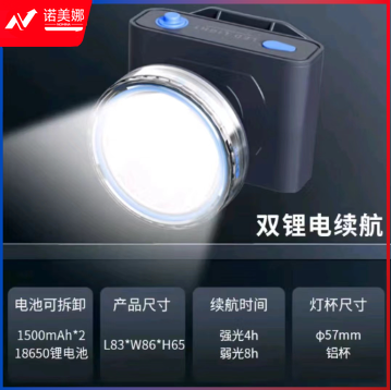 康铭 防水头灯 2898