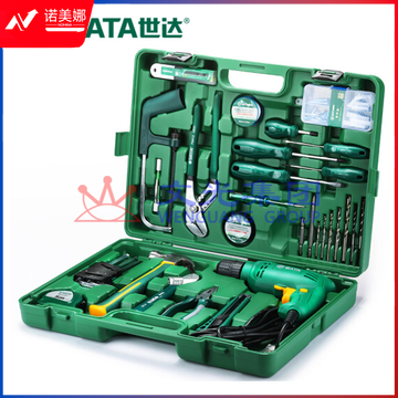 世达  58件电钻组套   05156 家用工具箱多功能320W手电钻套装 DBJ202306301515516