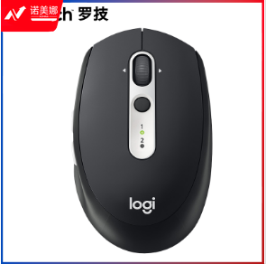 罗技(Logitech)M585 蓝牙鼠标 无线办公鼠标 电脑笔记本台式机通用对称鼠标 黑. DBJ202308051019271