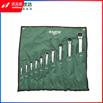 世达(SATA)10件全抛光双梅花扳手组套 货号08012 DBJ202306301523028
