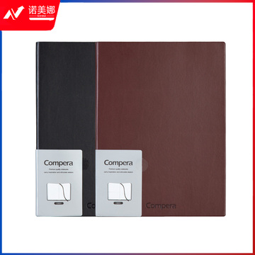 齐心 C8001 Compera 皮面笔记本 B5 154张(黑棕2色，颜色备注)  DBJ202306271612348