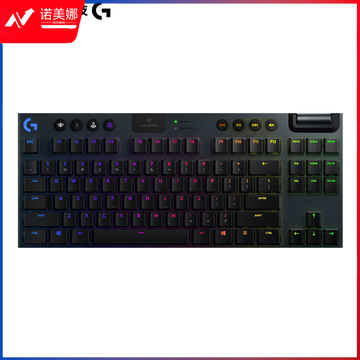 罗技(G)G913 TKL 机械键盘 无线蓝牙双模 RGB背光 矮轴 无数字键盘 T轴(类茶轴)DBJ2023080510235414