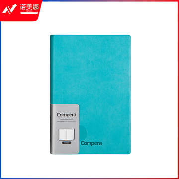 齐心 C8023 Compera 皮面笔记本 A6 146张  蓝色DBJ202302241543511