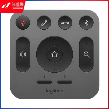 罗技(Logitech)CC4000e-遥控器 8.5米红外遥控范围/一键设置预设位、可更换CR2032电池 DBJ202308051023297