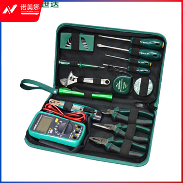 世达(SATA)21件电工日常检修组套/家用工具组套 电工包 工具套装 五金手动工具组套03790 DBJ2023063015220413
