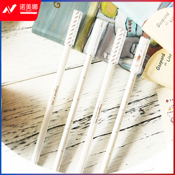 晨光(M&amp;G)中性笔全针管0.38mm 卡斯波和丽莎系列学生水笔签字笔 QGPB2812 黑色10支装  DBJ202302180944231