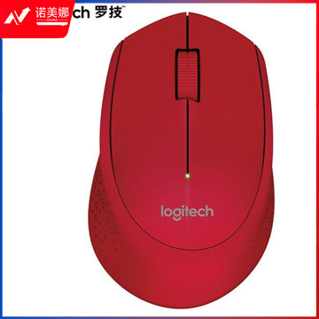 罗技(Logitech) M280无线鼠标光电笔记本电脑商务办公家用鼠标 M280红色 DBJ202303080948493