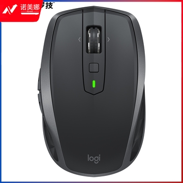 罗技(Logitech)MX Anywhere 2S 鼠标 无线蓝牙鼠标 办公鼠标 右手鼠标 优联 儒雅黑 自营 带无线2.4G接收器 DBJ202308051023536