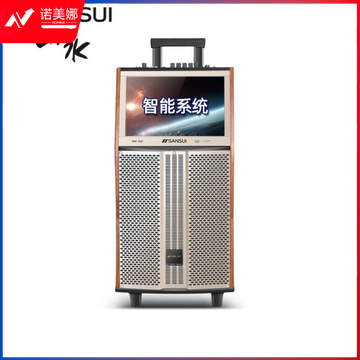 山水(SANSUI)QX12  广场舞音响带显示屏  户外演出音箱无线话筒   15.6吋大屏 1只无线话筒 DBJ202304081526232