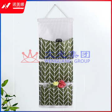 布艺门后杂物储物袋  棉麻防水收纳挂袋 DBJ202302281115151