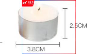 巨联 无铝茶蜡    20个/盒  3.8cm*2.5cm