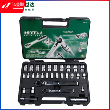 世达(SATA)30件13x20MM系列穿透式套筒组套货号09132 DBJ202306301534505