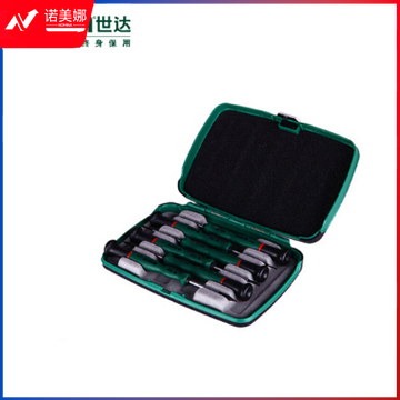 世达(SATA)6件一字、十字微型螺丝批组套货号09312 DBJ2023063015355713