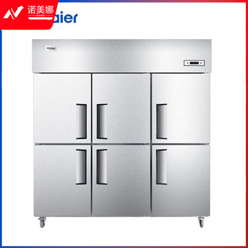 海尔 Haier 商用不锈钢六门厨房冰箱SL-1450C3D3
