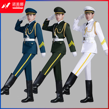 仪仗队12件套  国旗班仪仗队服 升旗手护卫队礼服  含靴子（提前沟通尺码）