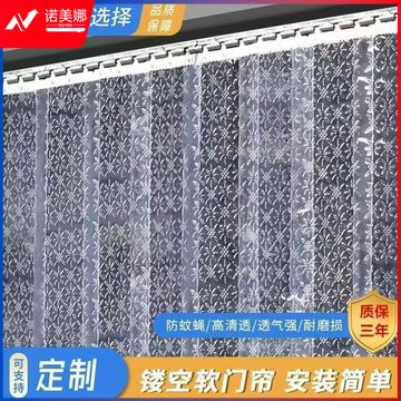 夏季镂空透气软门帘定制款1.23米高。19厘米宽，2毫米厚
