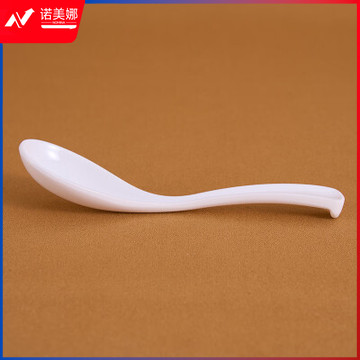 常规 白色密胺长勺 