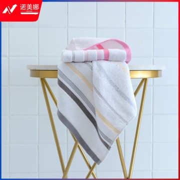 洁丽雅（Grace）毛巾纯棉吸水小毛巾全棉大方巾 柔软洗脸巾擦手巾单条装 34×34cm 灰色 45g/条