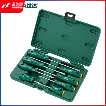世达（SATA）09306 8件套A系列一字、十字螺丝批组套电工工具螺丝刀起子