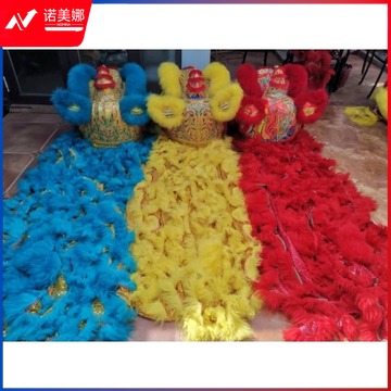 欧凡映季 表演演出醒狮舞狮 黄色狮皮一张表演类类