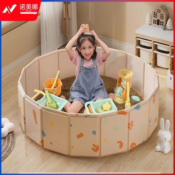 A++ 玩沙套装涂鸦-100CM+【海洋球+爬行垫+钓鱼玩具】