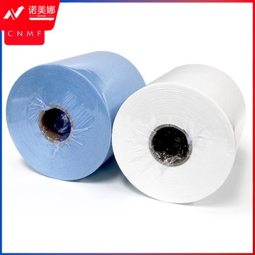 其他常用耗材 CNMF 8266 工业无尘擦拭纸 吸油纸无尘纸大卷纸静电除尘500张/卷 （大卷白色款） + 谋福8266