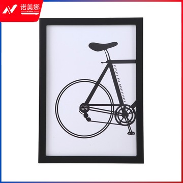 相框实木画框装裱挂墙摆挂两用简约照片墙木框8寸