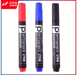 得力6881记号笔(红色)