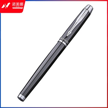 英雄（HERO）7006 高级钢笔/铱金钢笔 金属笔杆 黑色 0.38mm